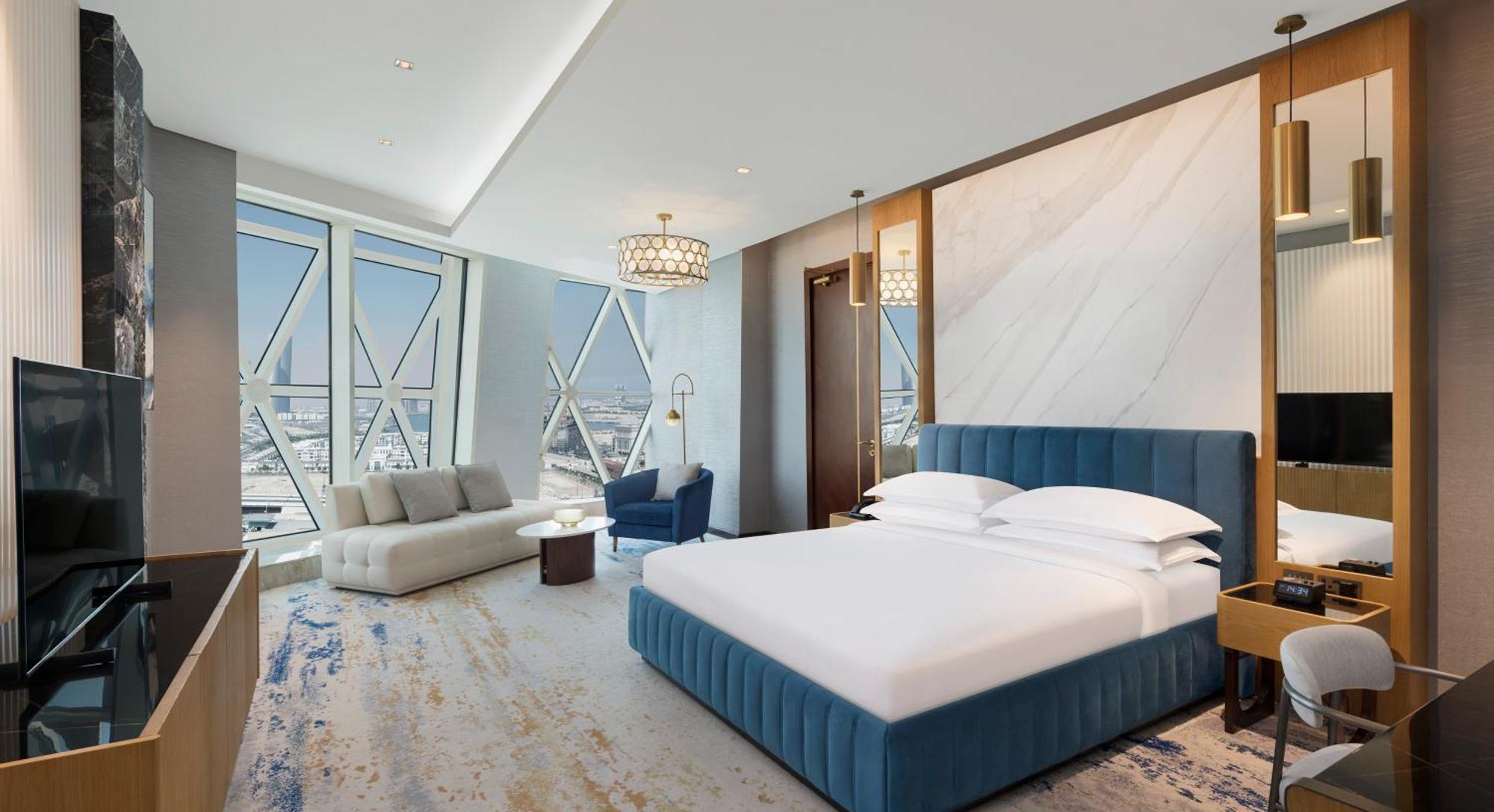 Velero Hotel Doha Lusail 외부 사진 A bedroom at the hotel