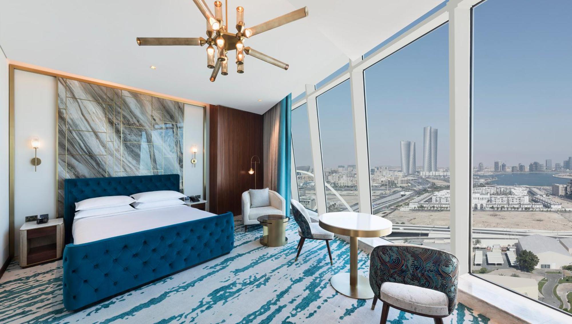 Velero Hotel Doha Lusail 외부 사진 A bedroom at the hotel